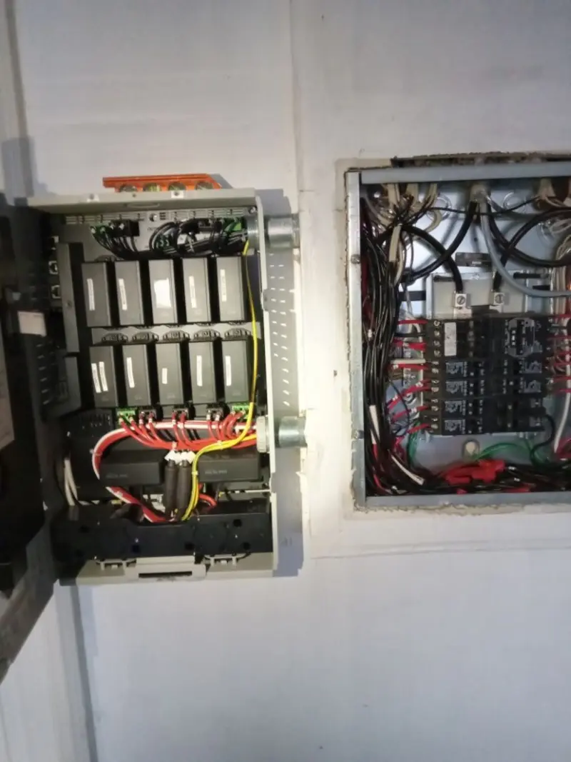 Electrical panel upgrade completed for Commercial Electrician Services in Sharpsburg